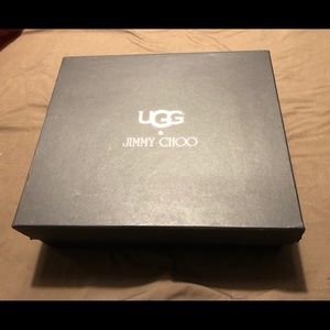 Ugg  & jimmy Choo starlit boot in size 9 Black